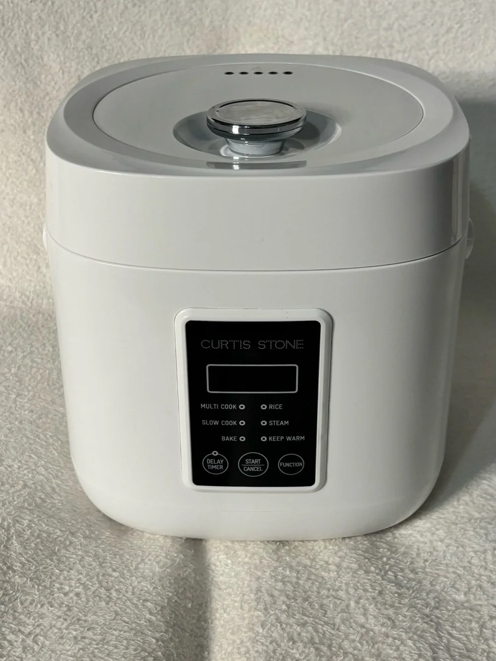 White Multi-Function Rice and Slow Cooker